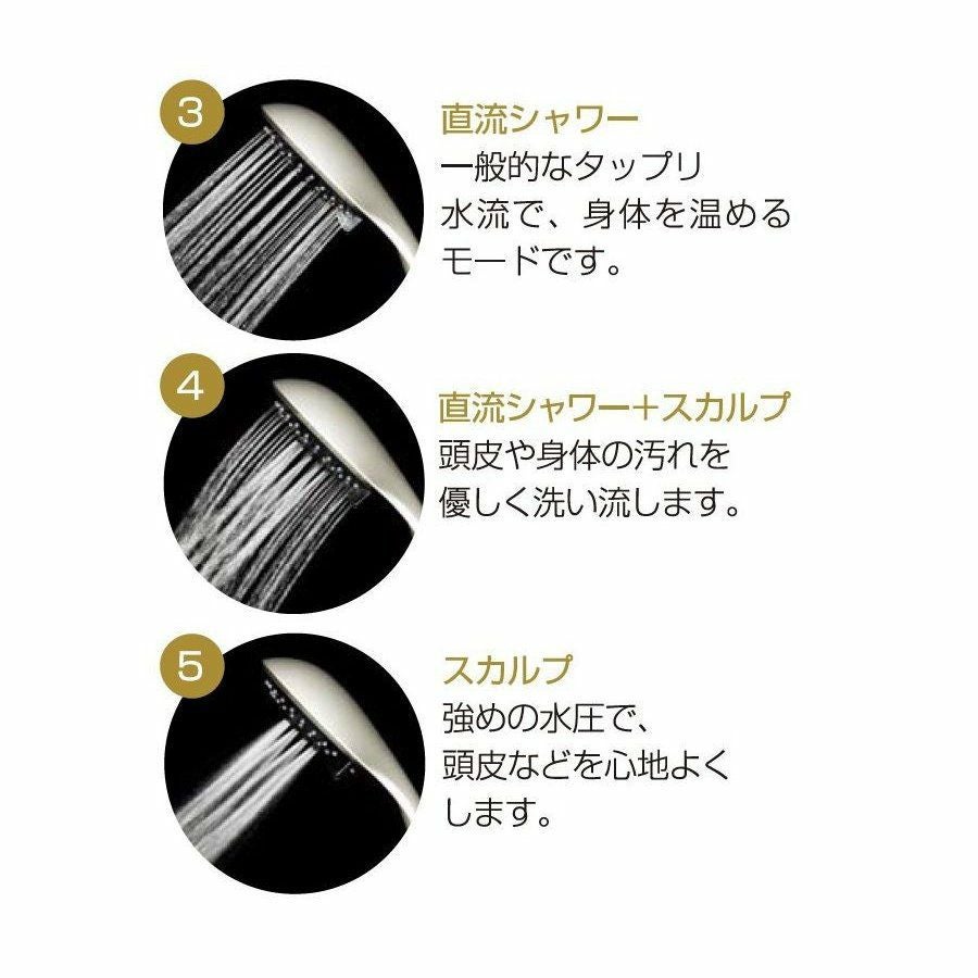 シャワーヘッド ハンディ―ミストシャワー IO霧 イオム HANDY SHOWER