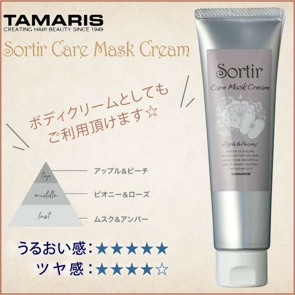 TAMARIS Sortir Care mask Apple&Peony タマリス ソルティール ケア