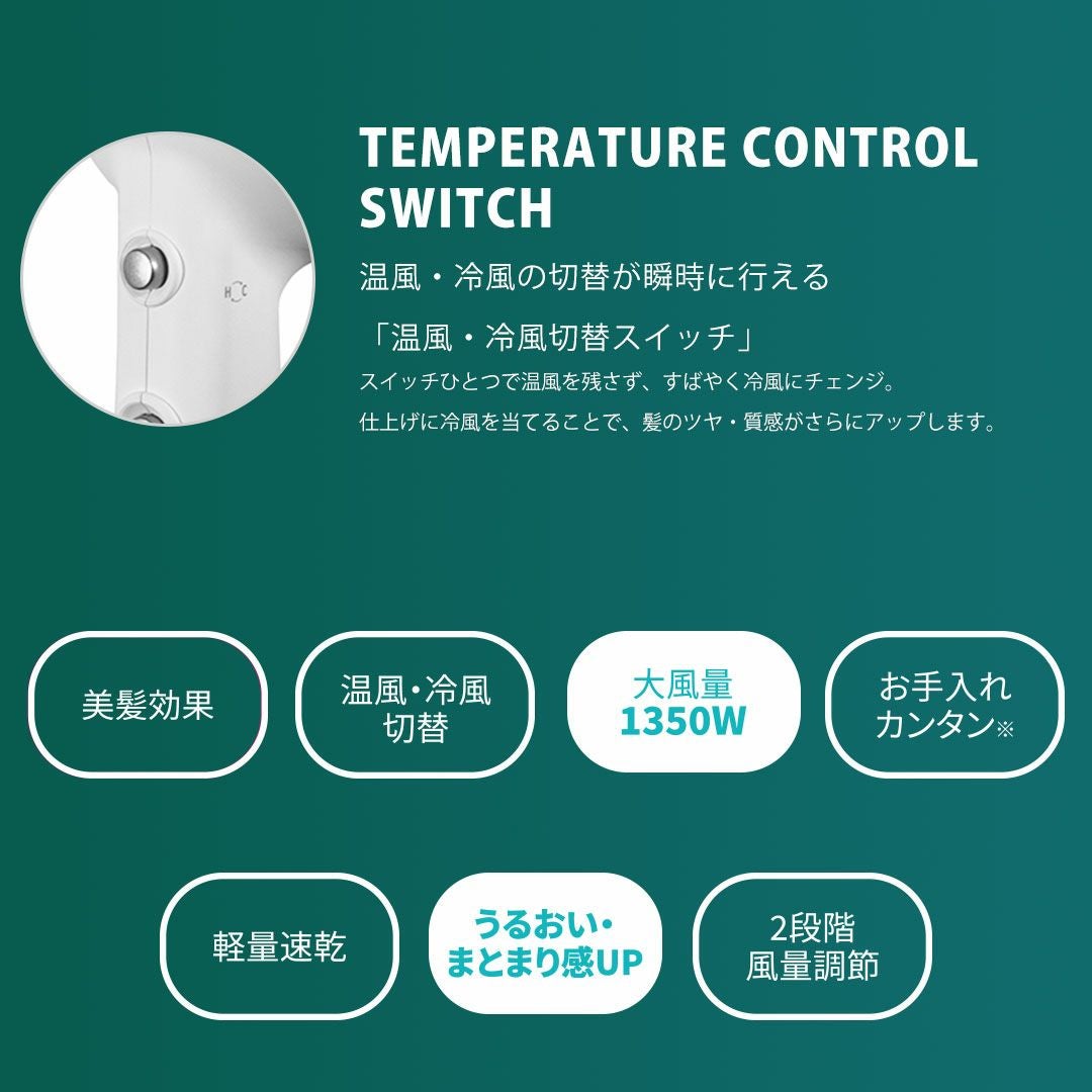 マグネットヘアプロ ドライヤーモイスト MAGNETHairPro DRYER MOIST