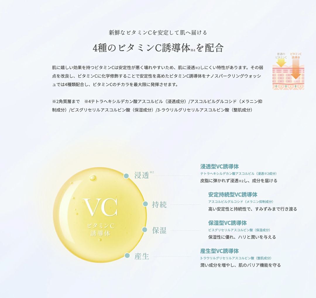 ルリーク ナノ スパークリングウォッシュ LUREAQU NANO SPARKLING WASH